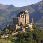 La Sacra di San Michele y El Nombre de la Rosa La Sacra di San Michele y El Nombre de la Rosa