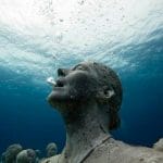 Un museo bajo el mar en Cancún, México Un museo bajo el mar en Cancún, México