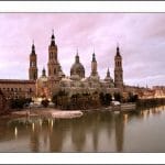 La imagen del dia: la Basilica del Pilar en Zaragoza
