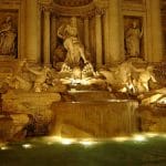 La Fontana de Trevi, paseo por el Quirinal en Roma