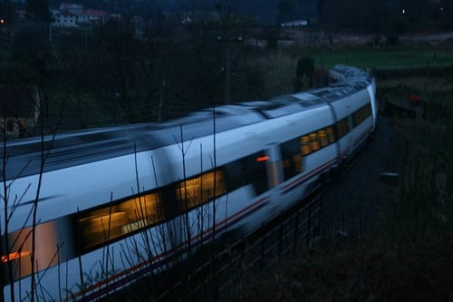 Tren nocturno por Europa