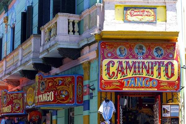 Sobre Argentina, información turística 2 Calle Caminito en Buenos Aires