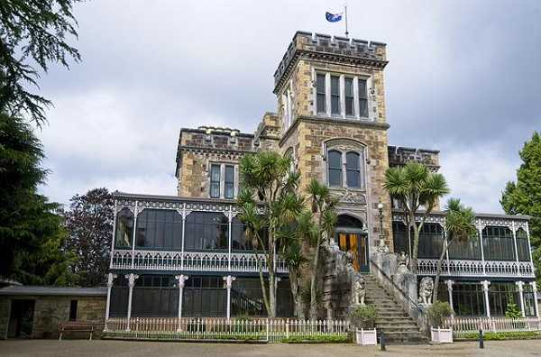 Castillo Larnach en Dunedin