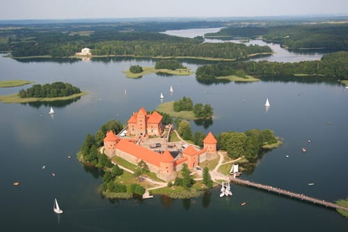 Trakai, el castillo mas hermoso de Lituania