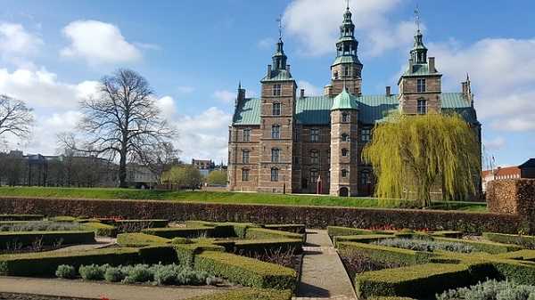 Castillo de Rossenborg en Copenhague