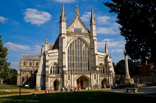 La Catedral de Winchester y el buzo que la salvó