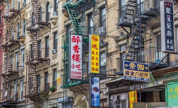 Chinatown en Nueva York