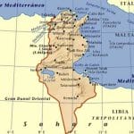 Ciudades de Túnez, geografía política
