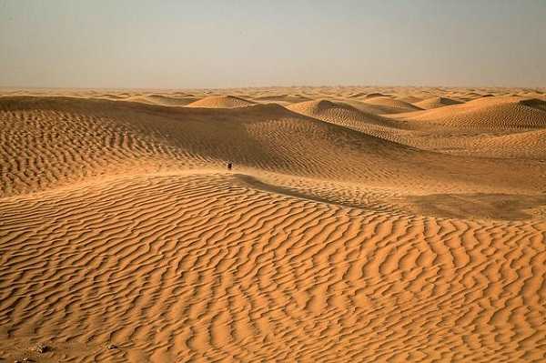 Clima en Túnez - desierto