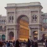 La Galería Vittorio Emanuele, compras en Milán