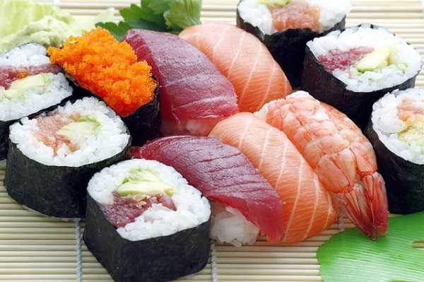 Gastronomía japonesa - sushi