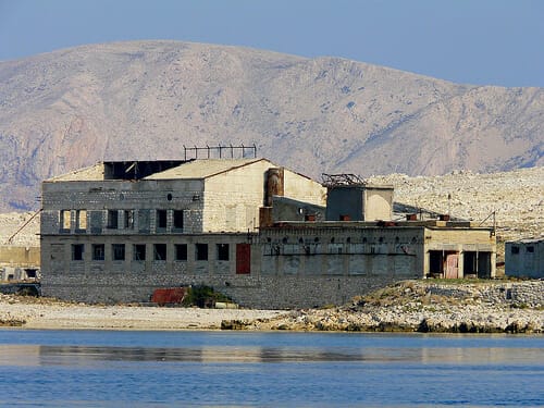 Prision Goli Otok en Croacia