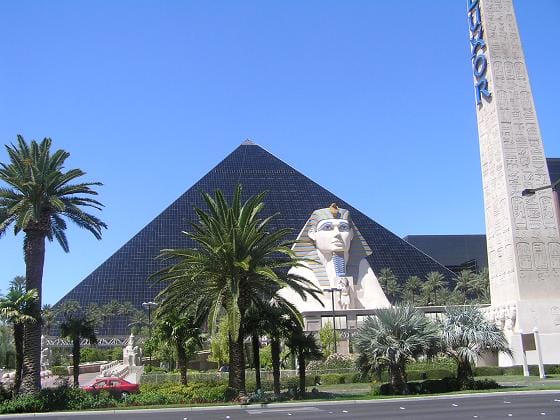 Hotel Luxor en Las Vegas