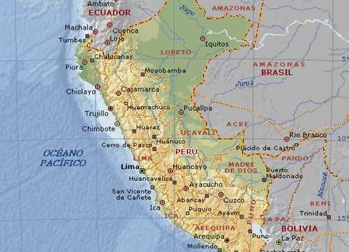 Ciudades de Perú, geografía política 1 Ciudades de Perú