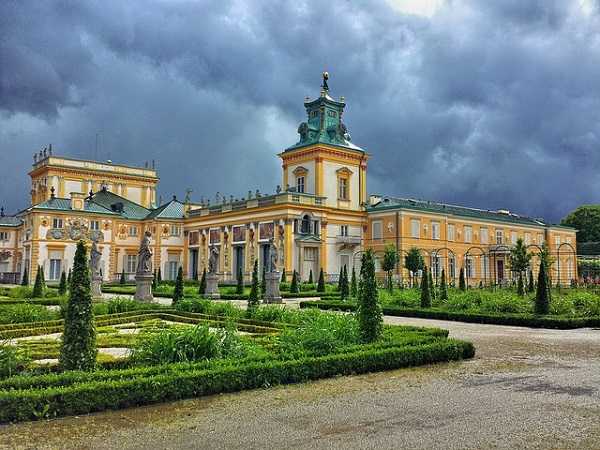 Palacio Wilanow en Varsovia
