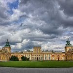El Palacio Wilanow en Varsovia