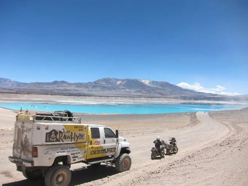 Paso de San Francisco, cruzando los Andes