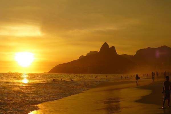 Playa de Ipanema en Rio