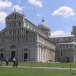 La plaza del Duomo en Pisa