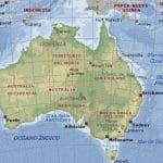 Ciudades de Australia, geografía política