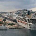 Dubrovnik, puerto de cruceros en Croacia
