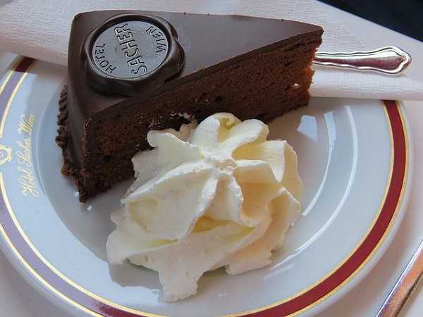 Gastronomía de Austria: tarta Sacher