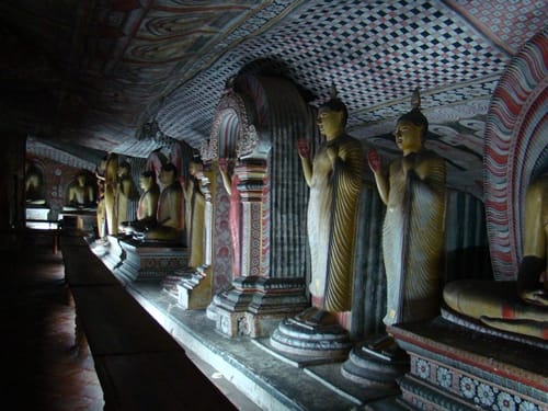 El Templo de Oro de Dambulla El Templo de Oro de Dambulla