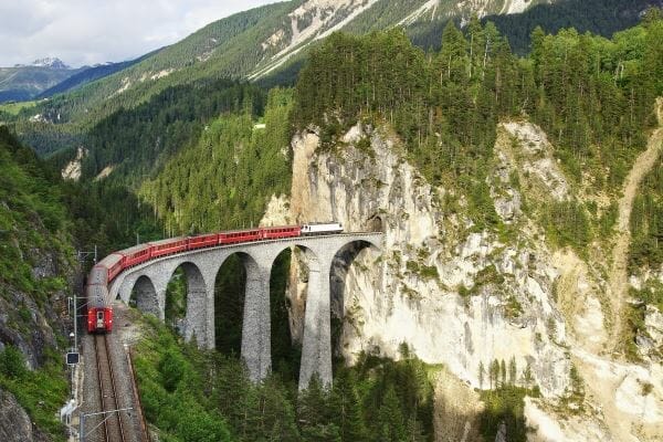 Tren Los Alpes