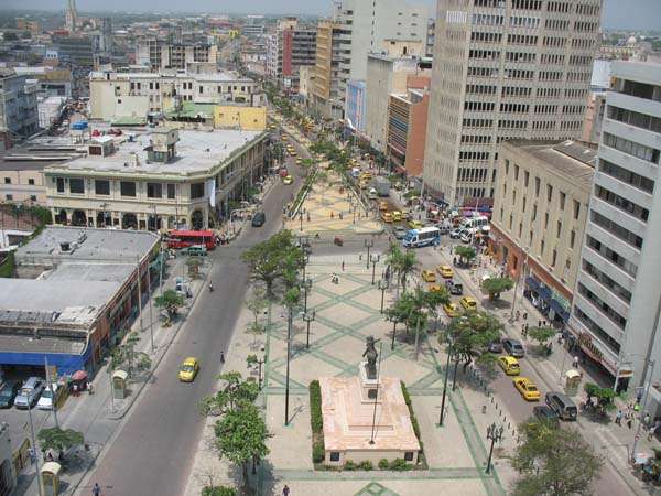 Vista de Barranquilla en Colombia