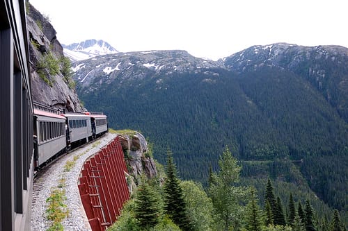 Un viaje en tren por Alaska