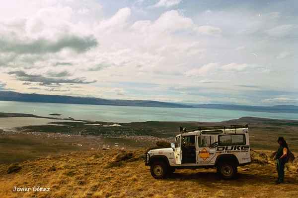 Balcón de El Calafate sobre el lago Argentino