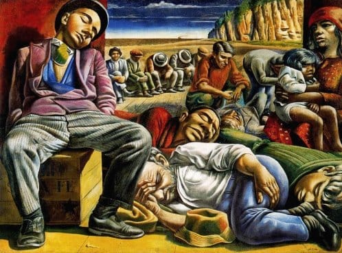 Los desocupados, Antonio Berni, Malba.