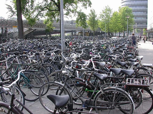 Pasear en bicicleta por Ámsterdam