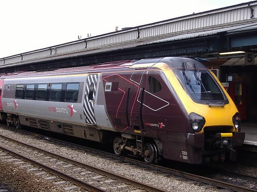 Los castillos ingleses en tren