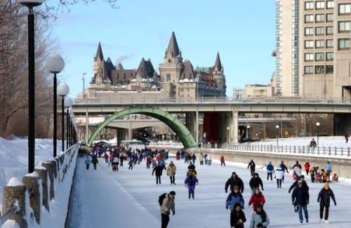 El Canal Rideau, en Canadá El Canal Rideau, en Canadá