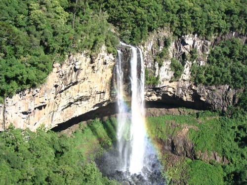 Canela, turismo natural en Brasil