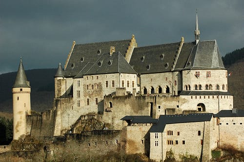 El Castillo de Vianden, en Luxemburgo