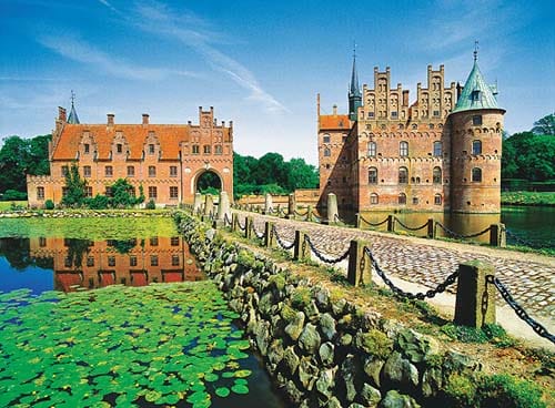 Egeskov, el castillo danés sobre el agua Egeskov, el castillo danés sobre el agua