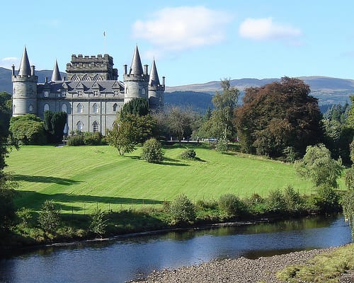 Inveraray, un imponente castillo escocés