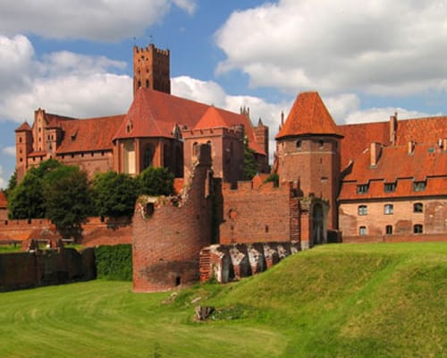El Castillo Malbork, en Polonia El Castillo Malbork, en Polonia
