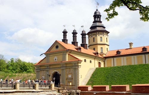 El Castillo Nesvizh, en Bielorrusia El Castillo Nesvizh, en Bielorrusia