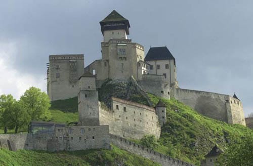 El Castillo Trencin, en la frontera eslovaca