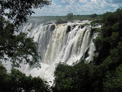 Las Cataratas Victoria, el salto de los angeles Las Cataratas Victoria, el salto de los angeles