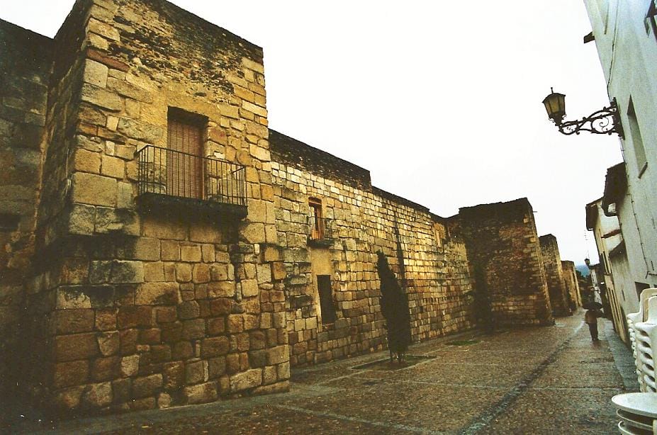 Coria, las murallas de Extremadura