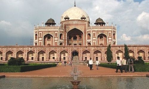 Mausoleo de Humayun, Delhi, India