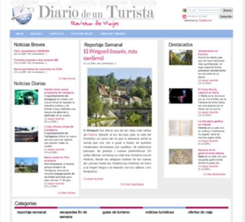 Noticias de turismo con Diario de un Turista