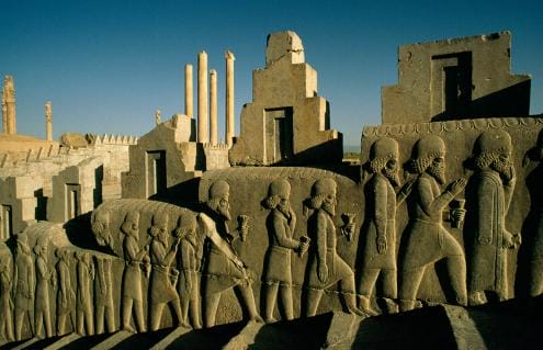Las escalinatas de Persépolis