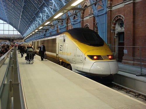 Viaje de novios, trenes por Europa