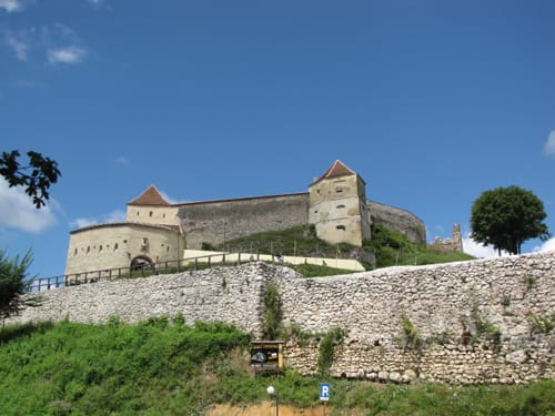 La Fortaleza y ciudadela Rasnov, en Transilvania