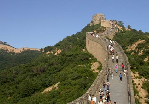 Badaling, la Gran Muralla cerca de Beijing